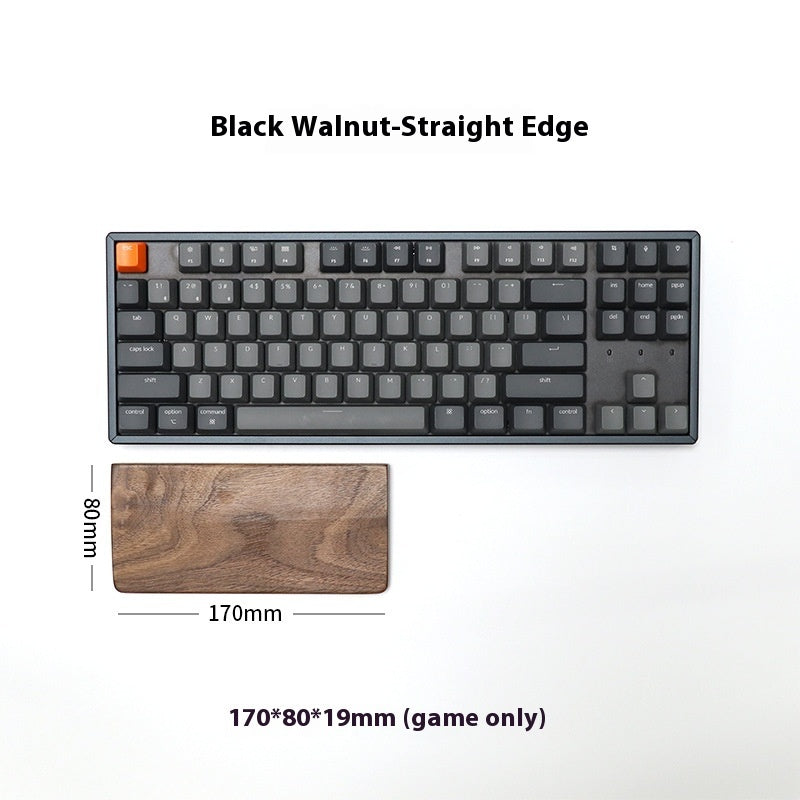 Wooden Keyboard & Mouse Wrist Rest | Ergonomic Palm Support Pad