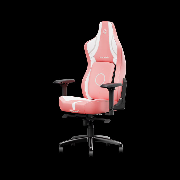 Leather Gaming Chair - Ergonomic Office & Gaming Seat with Dynamic Lumbar Support