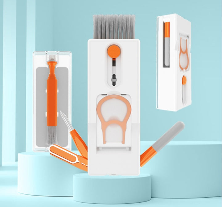 11-in-1 Portable Cleaning Kit | Bluetooth Headset, Phone & Keyboard Cleaner Pen