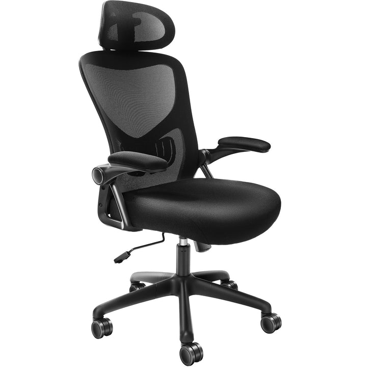 High Back Ergonomic Desk Chair With Adjustable Headrest