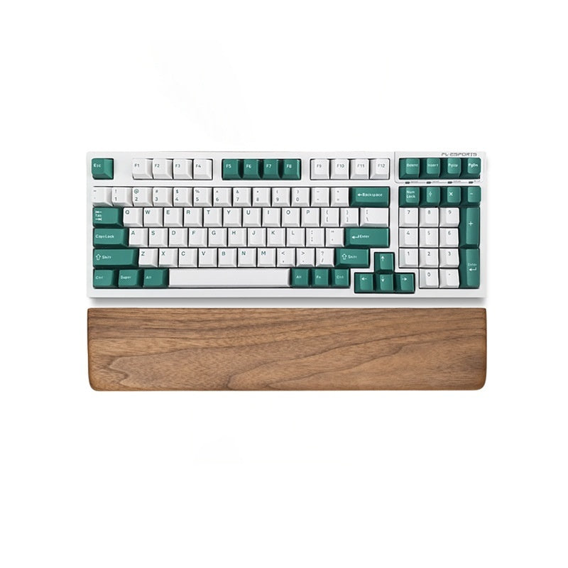 Wooden Keyboard & Mouse Wrist Rest | Ergonomic Palm Support Pad