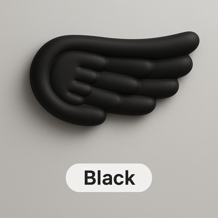 Angel Wing Wrist Rest Set – Memory Foam for Keyboard & Mouse