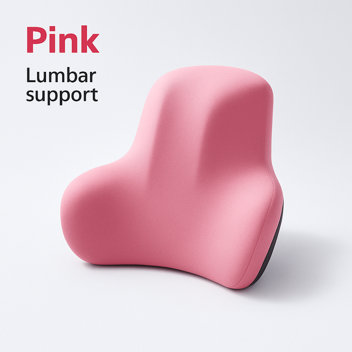 Lumbar Support Pillow – Memory Foam Back Cushion for Chairs