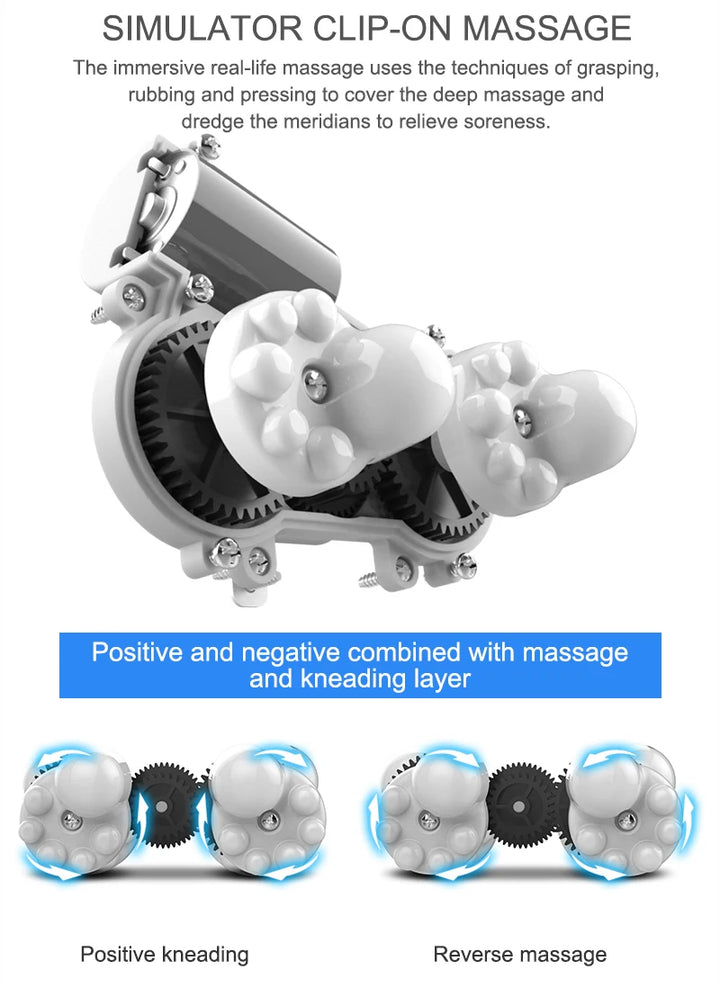 U-Shaped Electric Neck Massager Pillow | Cervical & Shoulder Relief for Work, Home & Travel