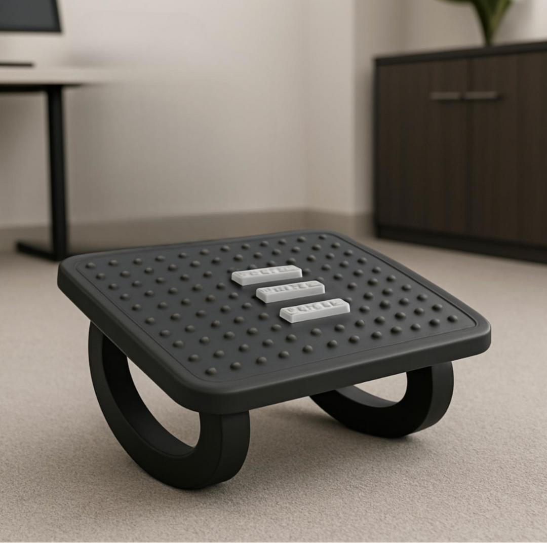 Rocking Footrest with Rollers – Posture & Leg Pain Relief