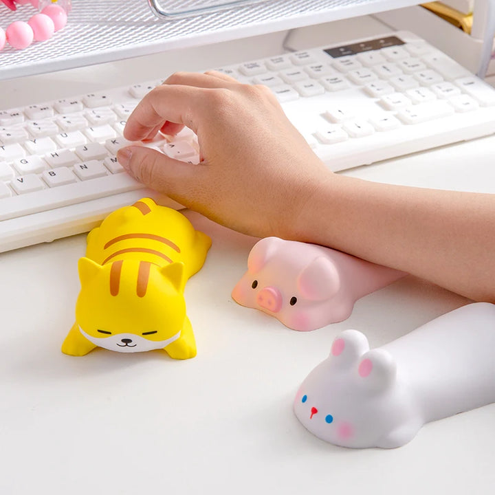 Cute Ergonomic Wrist Rest for Mouse | Kawaii Comfort Support for Home Office