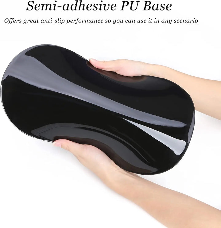 Memory Foam Mouse Pad – Wrist Rest with Non-Slip Base