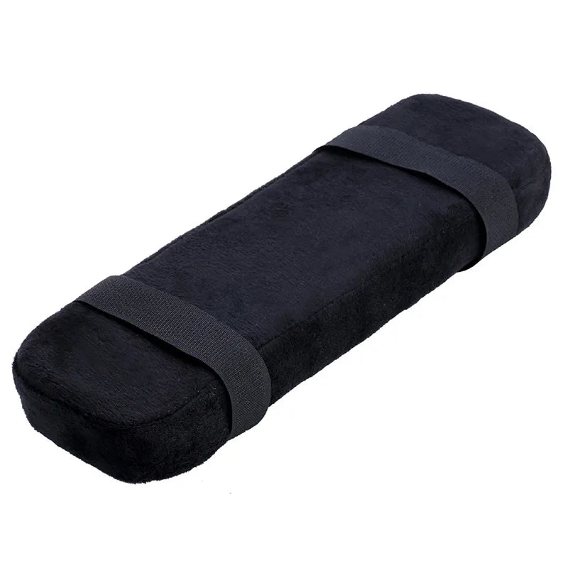 2PCS Universal Chair Armrest Covers – Soft Polyester Slipcovers for Office & Wheelchair Arm Support | Dustproof, Pressure-Relieving Elbow Pads