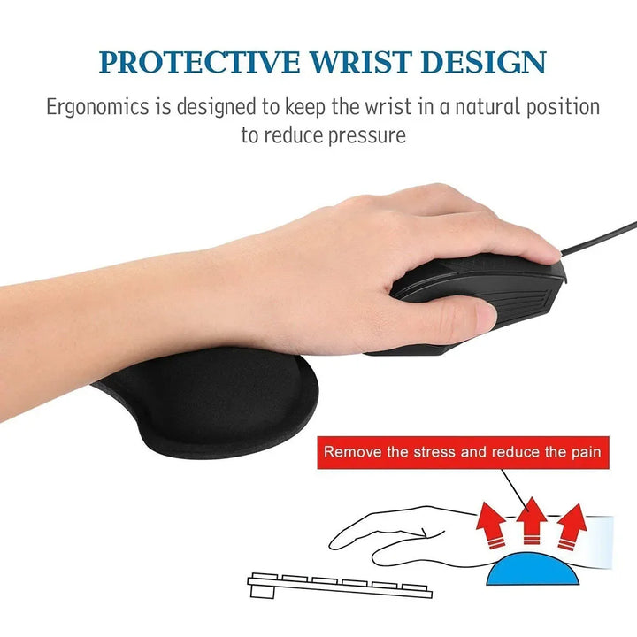 Wrist Rest Set – Ergonomic Memory Foam for Comfortable Typing & Gaming