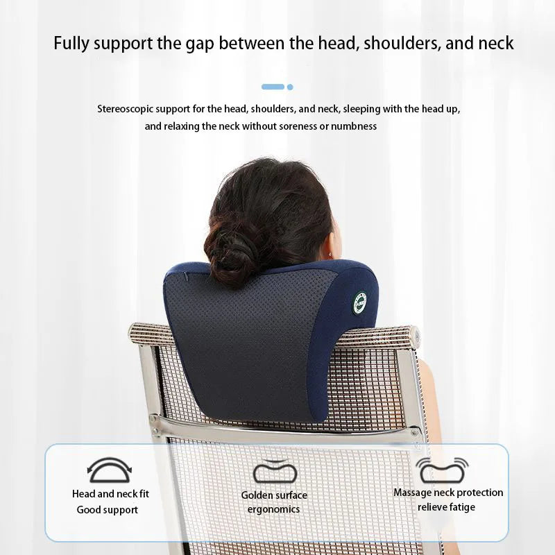 Neck Nap Pillow – Orthopedic Desk Headrest for Office & Travel