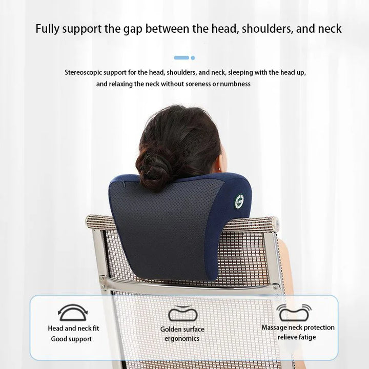 Neck Nap Pillow – Orthopedic Desk Headrest for Office & Travel