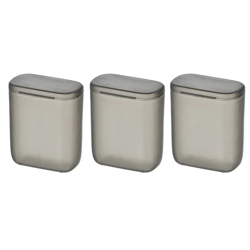 Portable Cable & Accessory Storage Box | Transparent Organizer for Cables, Earphones & Small Items