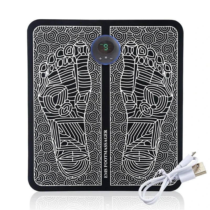EMS Foot Massager Pads | Relieve Tired Feet & Improve Circulation While You Work