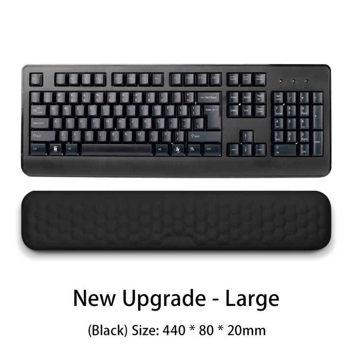 Ergonomic Memory Foam Wrist Rest for Keyboard & Mouse – Office Use