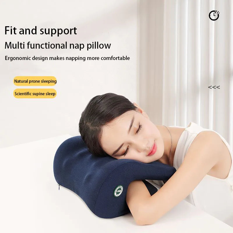 Neck Nap Pillow – Orthopedic Desk Headrest for Office & Travel
