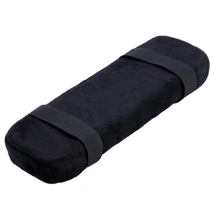 2PCS Universal Chair Armrest Covers – Soft Polyester Slipcovers for Office & Wheelchair Arm Support | Dustproof, Pressure-Relieving Elbow Pads