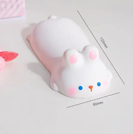 Cute Ergonomic Wrist Rest for Mouse | Kawaii Comfort Support for Home Office