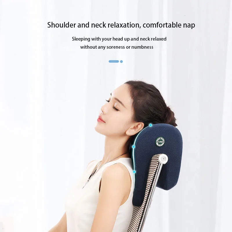 Neck Nap Pillow – Orthopedic Desk Headrest for Office & Travel
