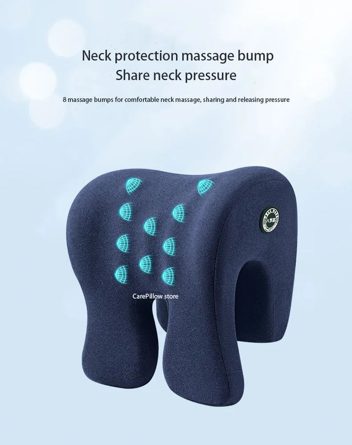 Neck Nap Pillow – Orthopedic Desk Headrest for Office & Travel