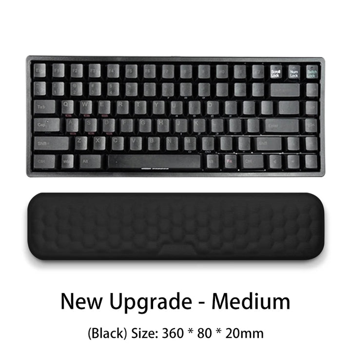 Ergonomic Memory Foam Wrist Rest for Keyboard & Mouse – Office Use