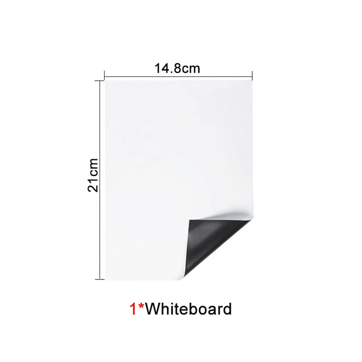 A5 Magnetic Dry Erase Whiteboard – Fridge Memo Pad