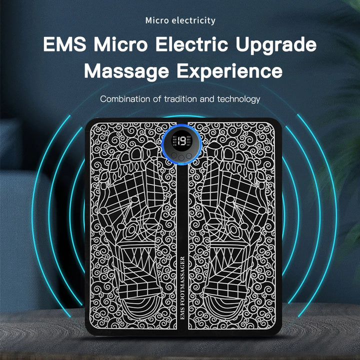 EMS Foot Massager Pads | Relieve Tired Feet & Improve Circulation While You Work