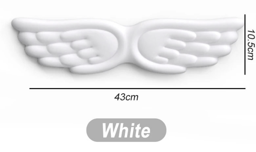Angel Wing Wrist Rest Set – Memory Foam for Keyboard & Mouse