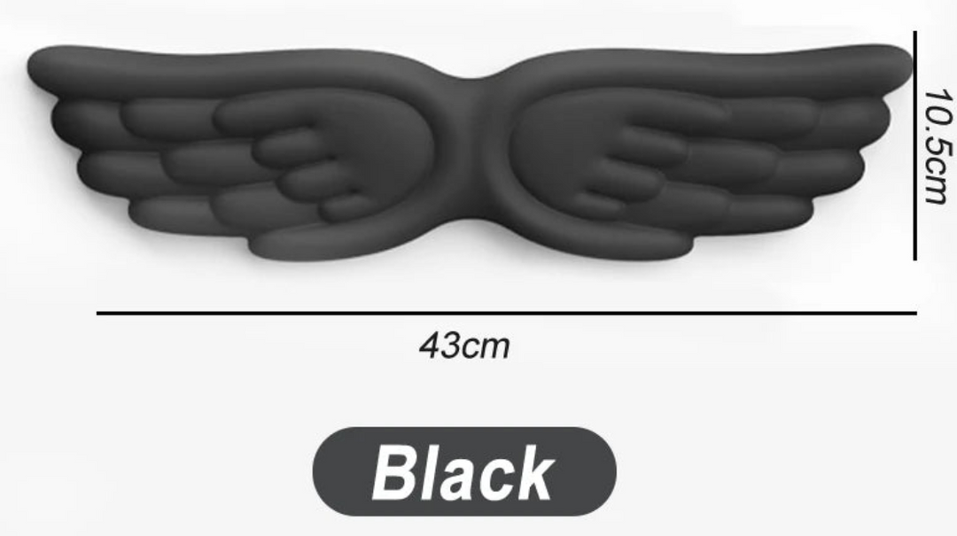 Angel Wing Wrist Rest Set – Memory Foam for Keyboard & Mouse