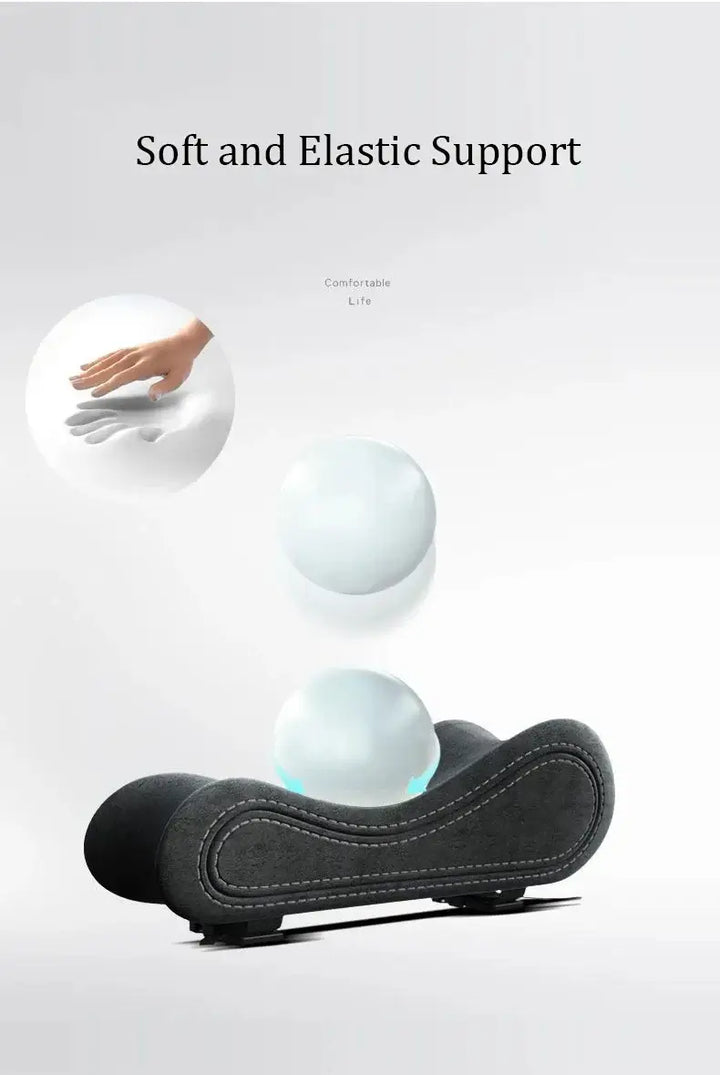 1 Pair Latex Memory Foam Armrest Pads for Elbow & Forearm Relief