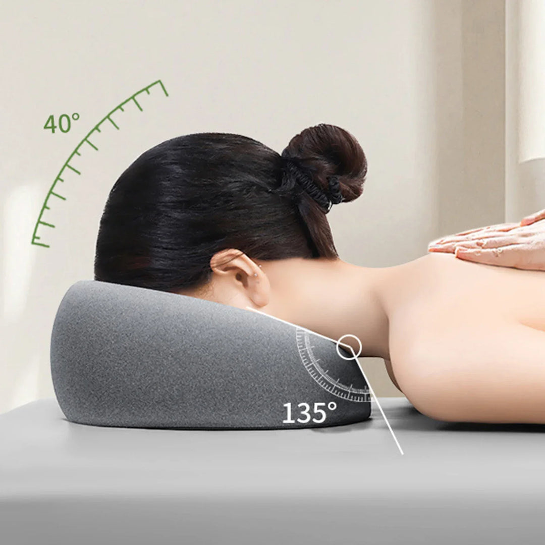 Face Down Nap Pillow – Ergonomic Memory Foam Headrest