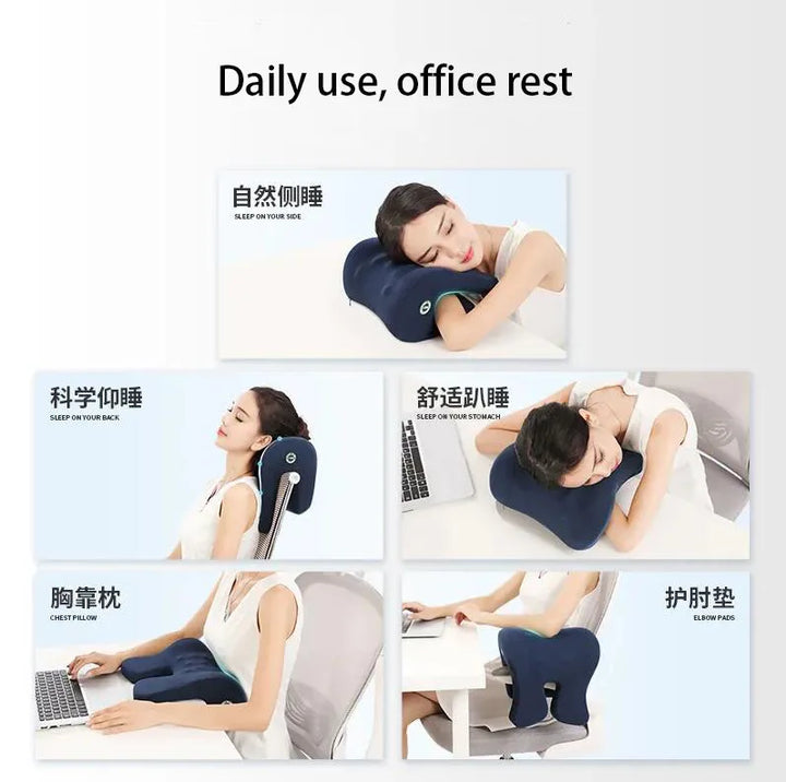 Neck Nap Pillow – Orthopedic Desk Headrest for Office & Travel