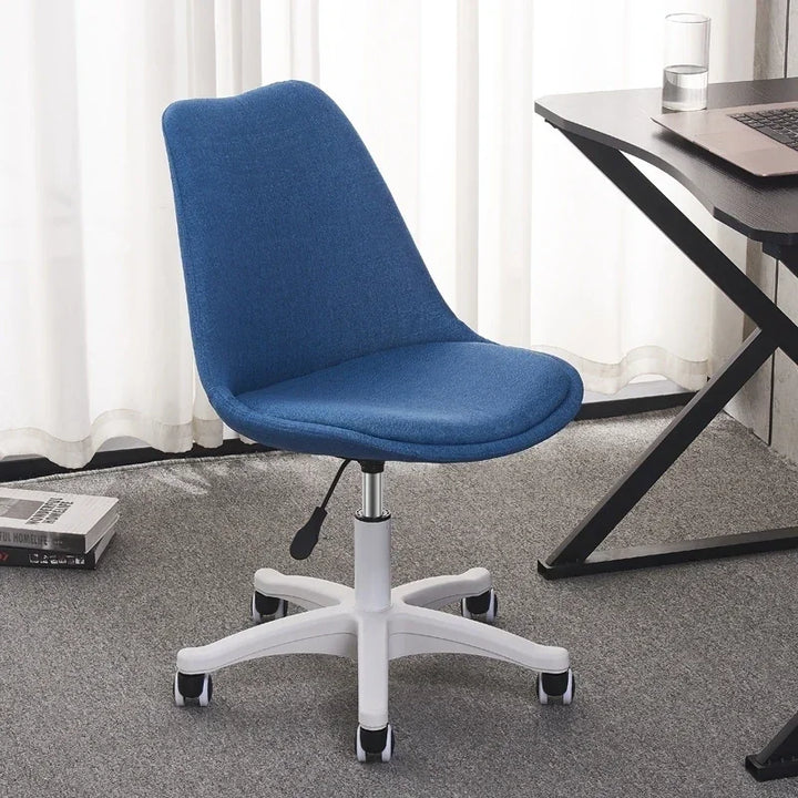 Ergonomic Swivel Desk Chair – Adjustable Office & Study Chair with Lumbar Support, Modern Compact Design for Home, Dorm & Workspace
