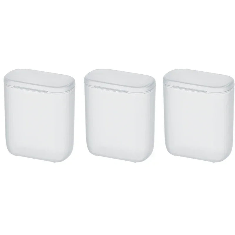 Portable Cable & Accessory Storage Box | Transparent Organizer for Cables, Earphones & Small Items