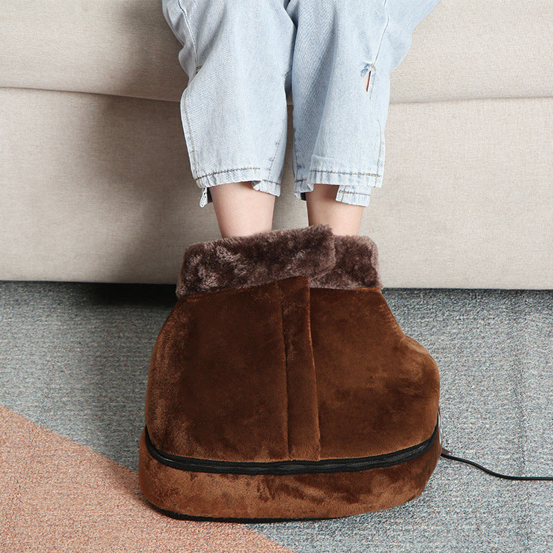 Electric Heating Massage Shoes | Infrared Foot Warmer with Remote Control