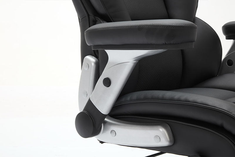 Big & Tall Executive Office Chair | 500 lbs Capacity, Flip-Up Arms & Wide Ergonomic Seat