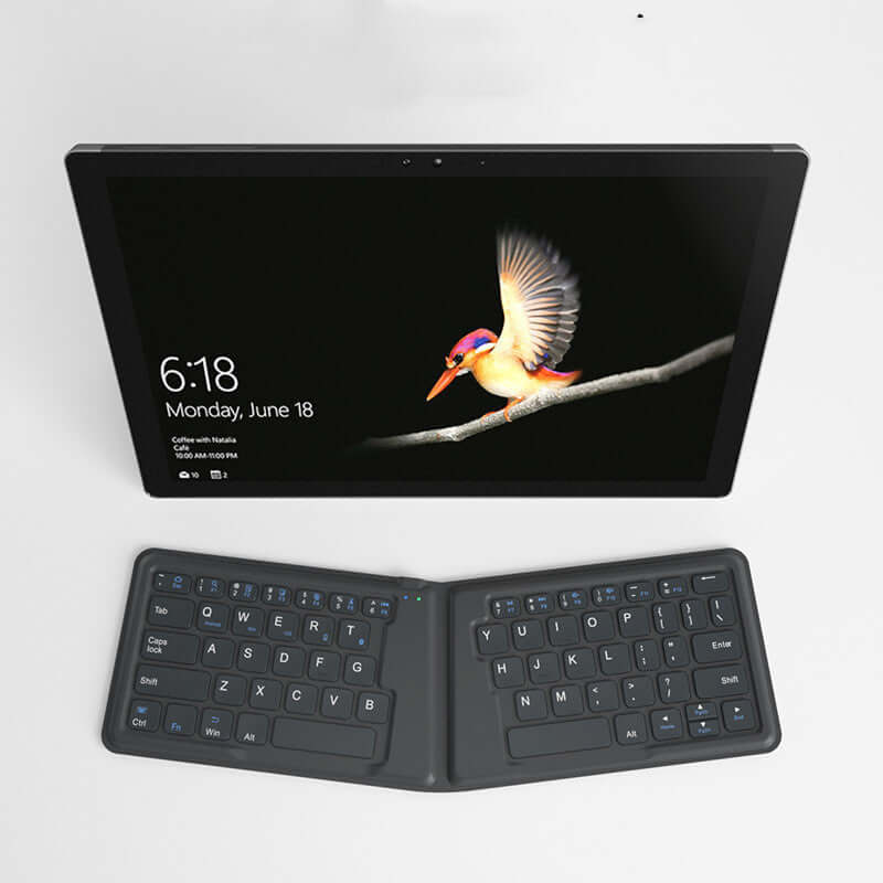 Universal Folding Bluetooth Keyboard for iPad, iPhone & Tablets 