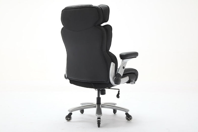 Big & Tall Executive Office Chair | 500 lbs Capacity, Flip-Up Arms & Wide Ergonomic Seat
