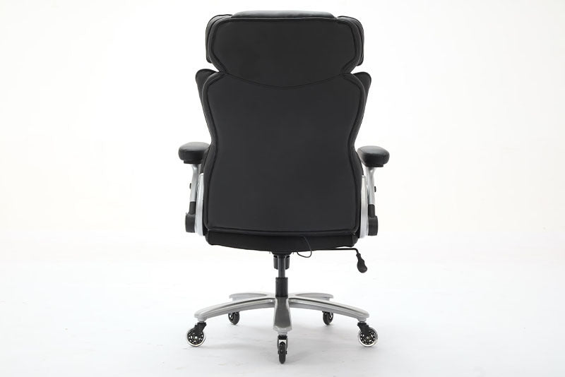 Big & Tall Executive Office Chair | 500 lbs Capacity, Flip-Up Arms & Wide Ergonomic Seat