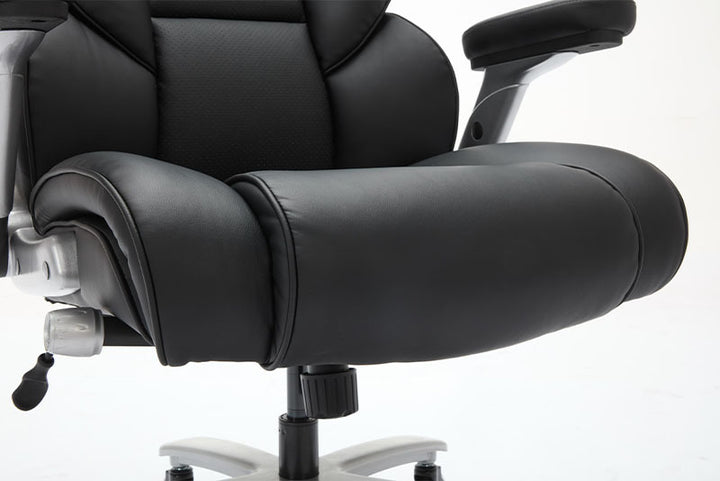Big & Tall Executive Office Chair | 500 lbs Capacity, Flip-Up Arms & Wide Ergonomic Seat