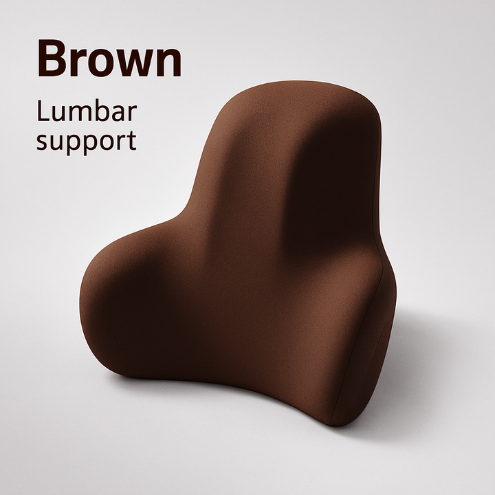 Lumbar Support Pillow – Memory Foam Back Cushion for Chairs