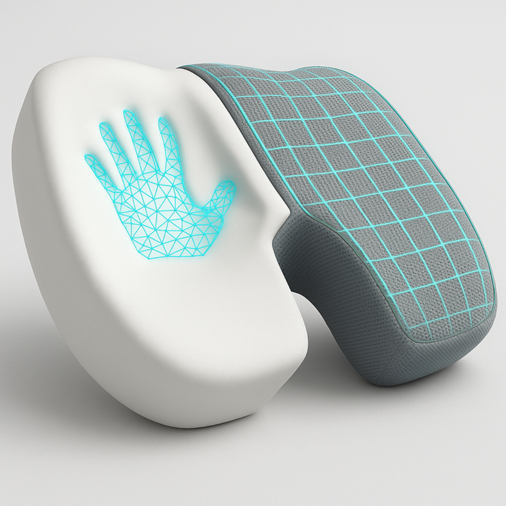 Memory Foam Seat Cushion – Hemorrhoid & Pressure Relie