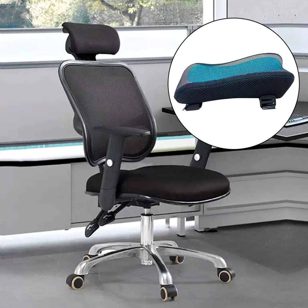 Comfortable Office Chair Armrest Pad Polyester Fiber Memory Cotton Thick Elbow Pillow for Gaming Chair