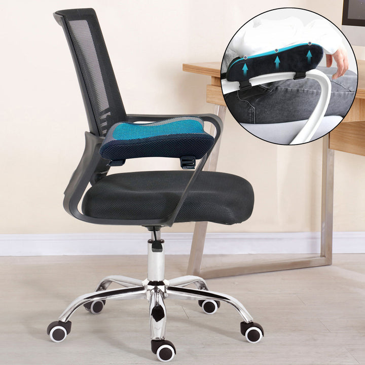Comfortable Office Chair Armrest Pad Polyester Fiber Memory Cotton Thick Elbow Pillow for Gaming Chair