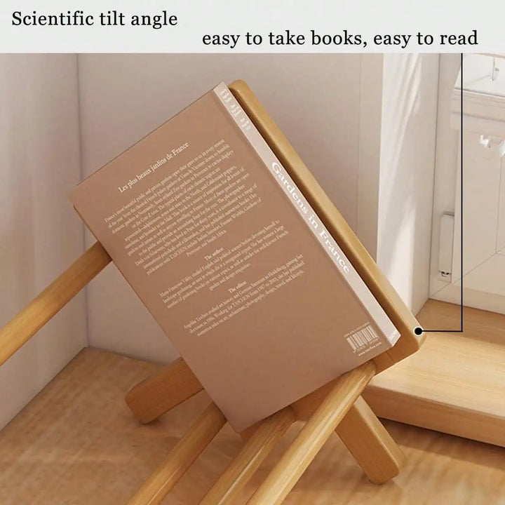 Bamboo Desktop Bookshelf – Compact Multi-Tier Organizer