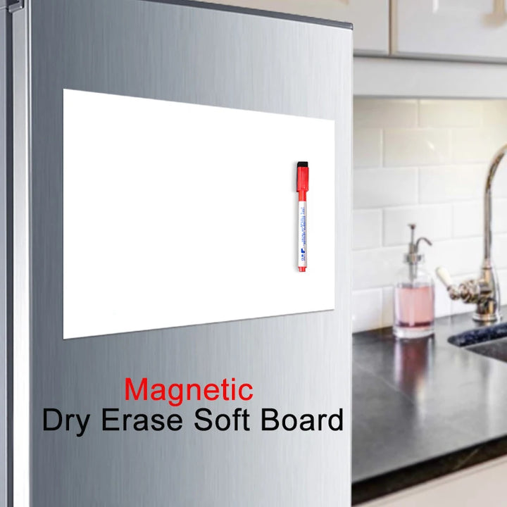 A5 Magnetic Dry Erase Whiteboard – Fridge Memo Pad