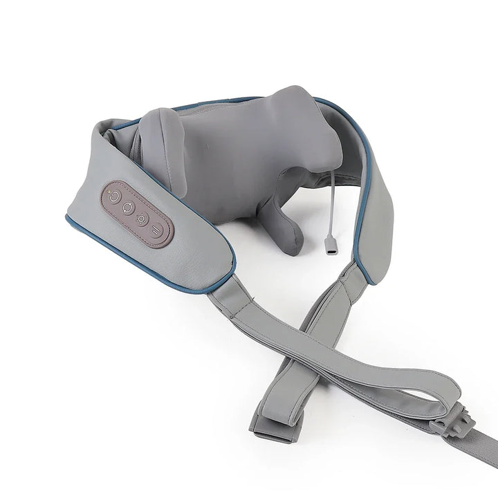 Foreverlily Wireless Neck & Back Massager - Heat + Shiatsu Kneading Shawl