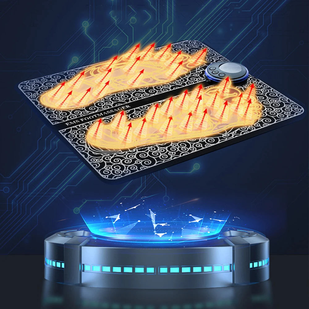 EMS Foot Massager Pads | Relieve Tired Feet & Improve Circulation While You Work