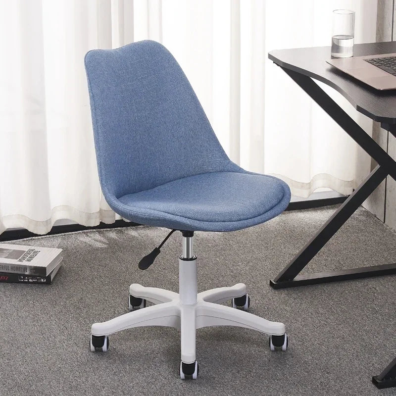 Ergonomic Swivel Desk Chair – Adjustable Office & Study Chair with Lumbar Support, Modern Compact Design for Home, Dorm & Workspace
