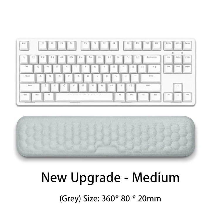 Ergonomic Memory Foam Keyboard & Mouse Wrist Rest Pad Set – Comfort Support for Office, Gaming & Laptop Use