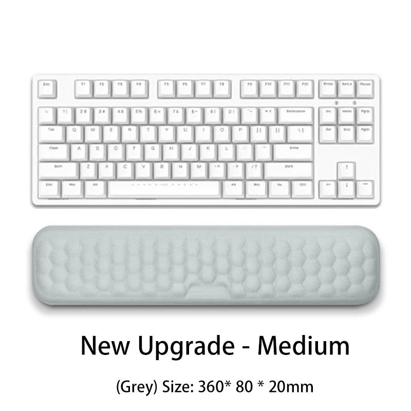 Ergonomic Memory Foam Wrist Rest for Keyboard & Mouse – Office Use
